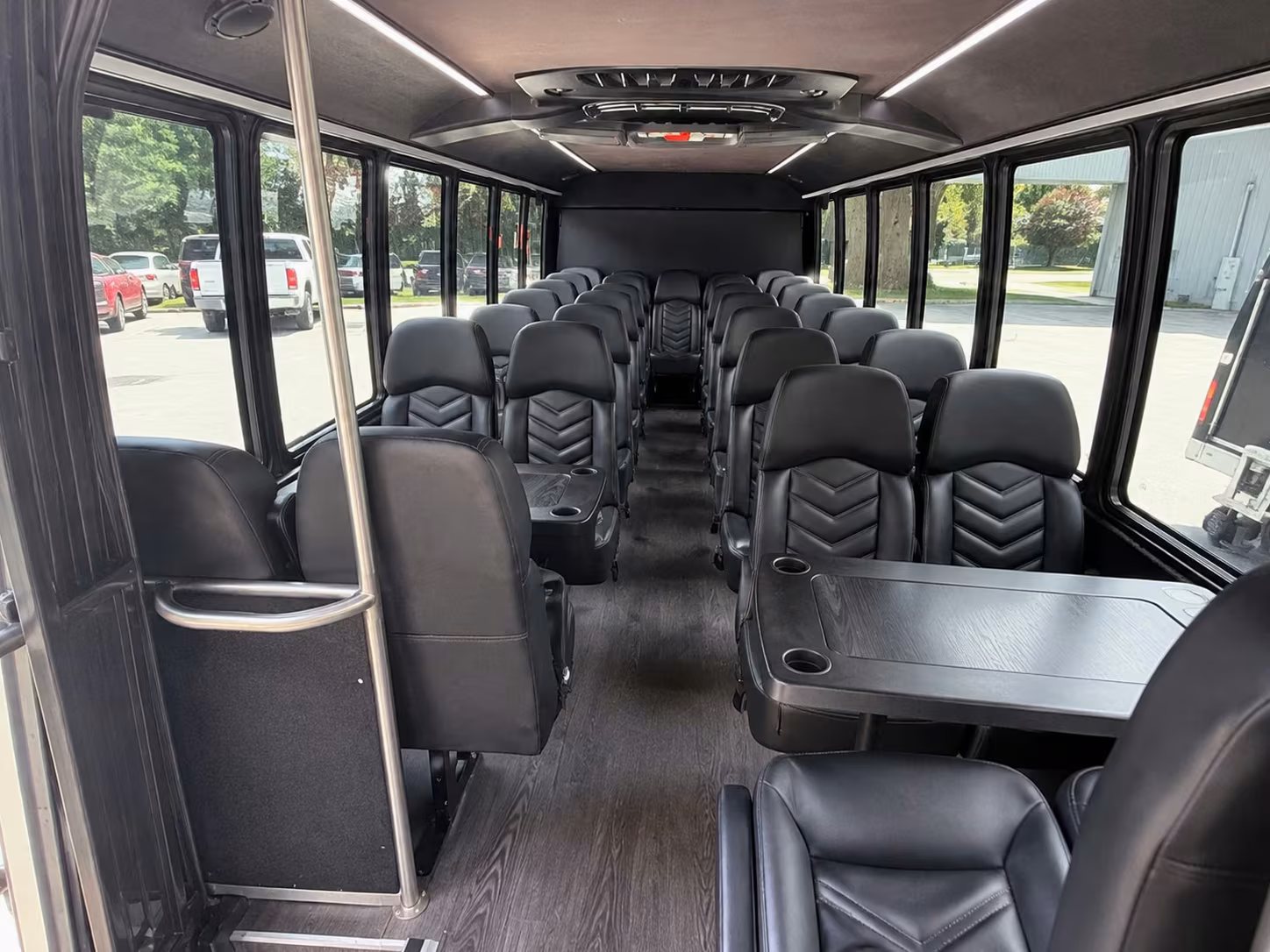 20 passenger minibus inside