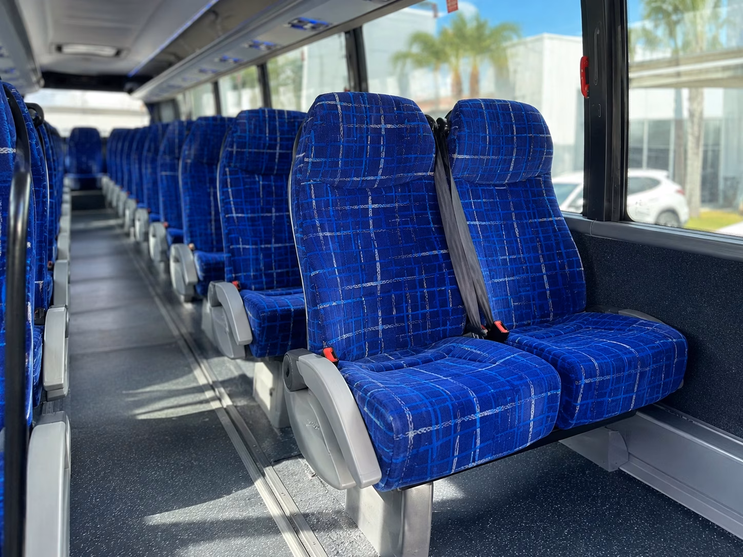 how trip distance and duration affect charter bus rental rates in somerville