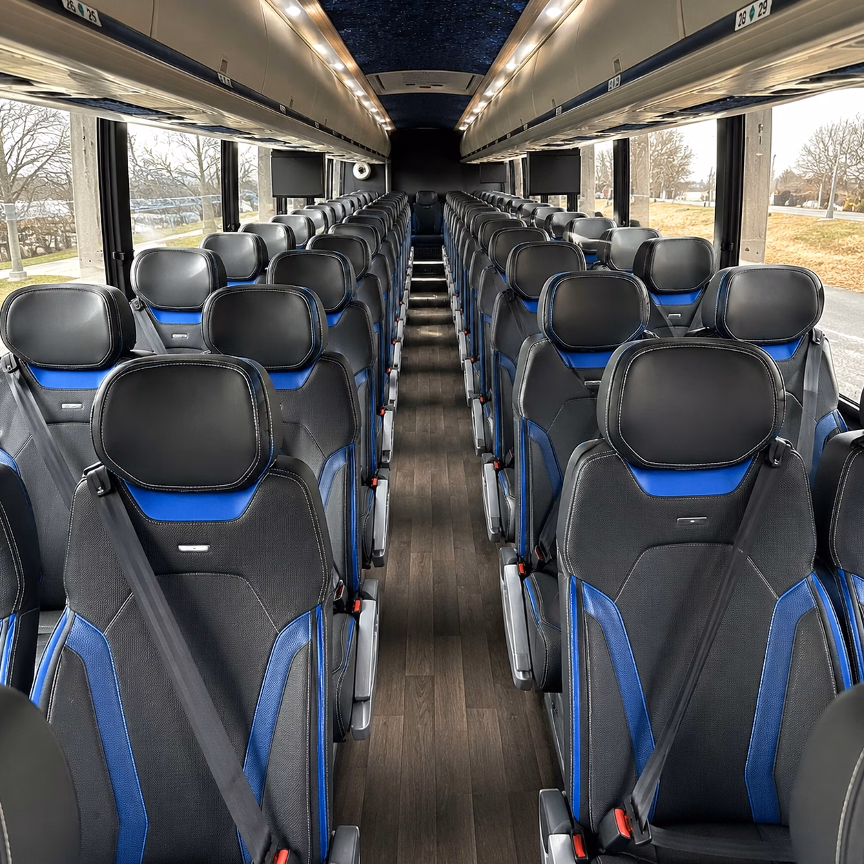 somerville charter bus rental inside