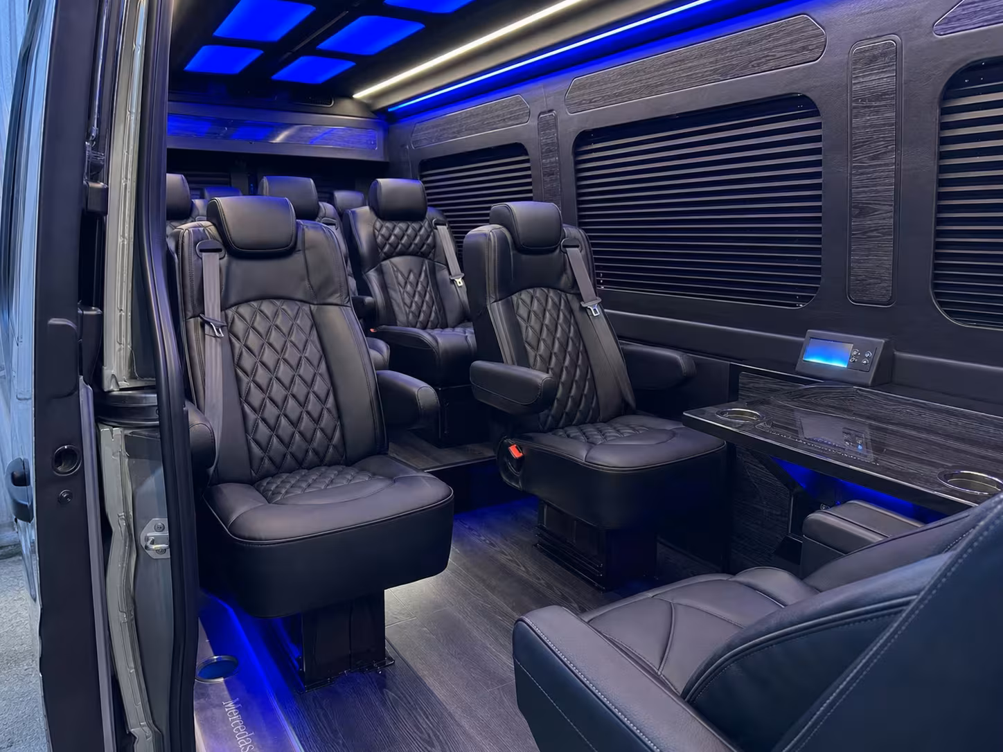 sprinter van transportation for groups and events across somerville