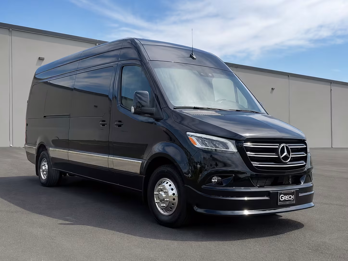 sprinter van with driver